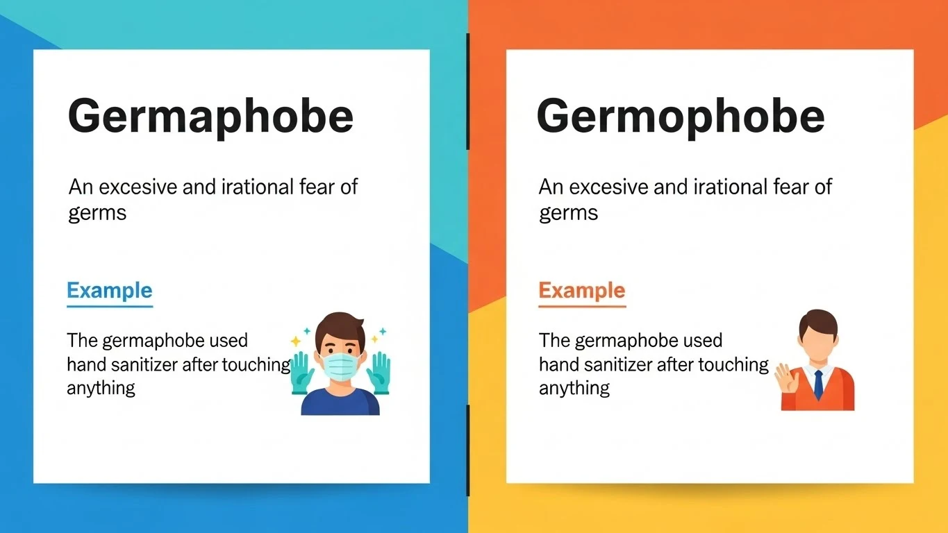 Germaphobe or Germophobe