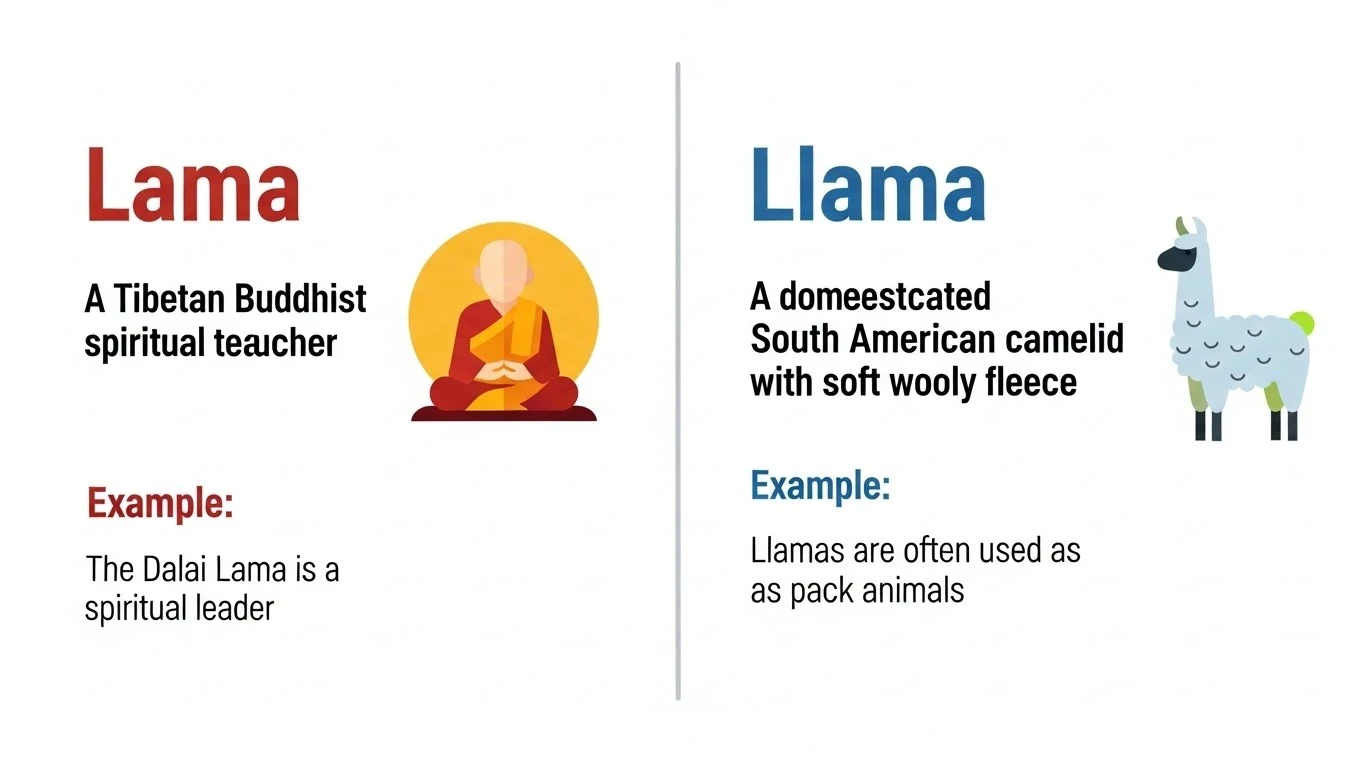 Lama or Llama