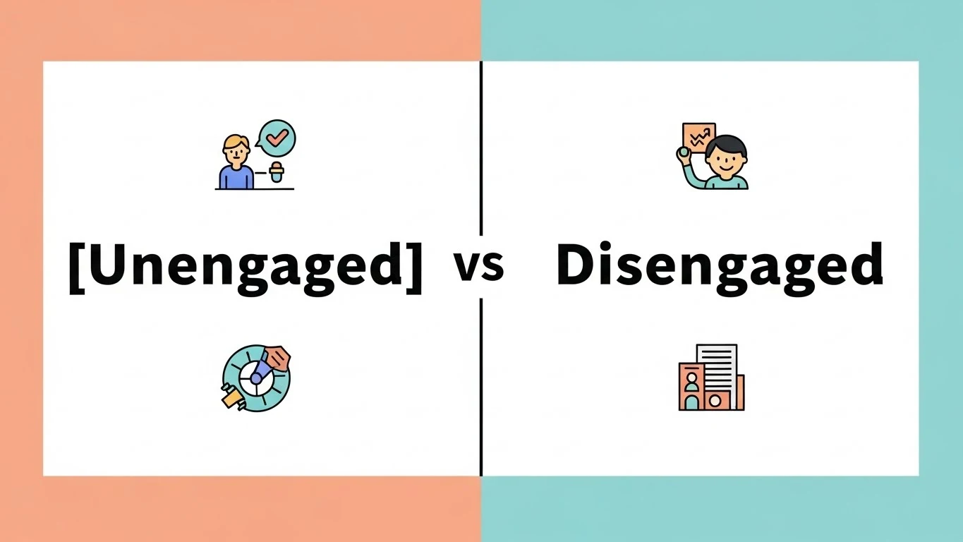 Unengaged or Disengaged