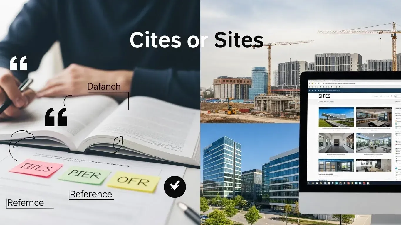 Cites or Sites