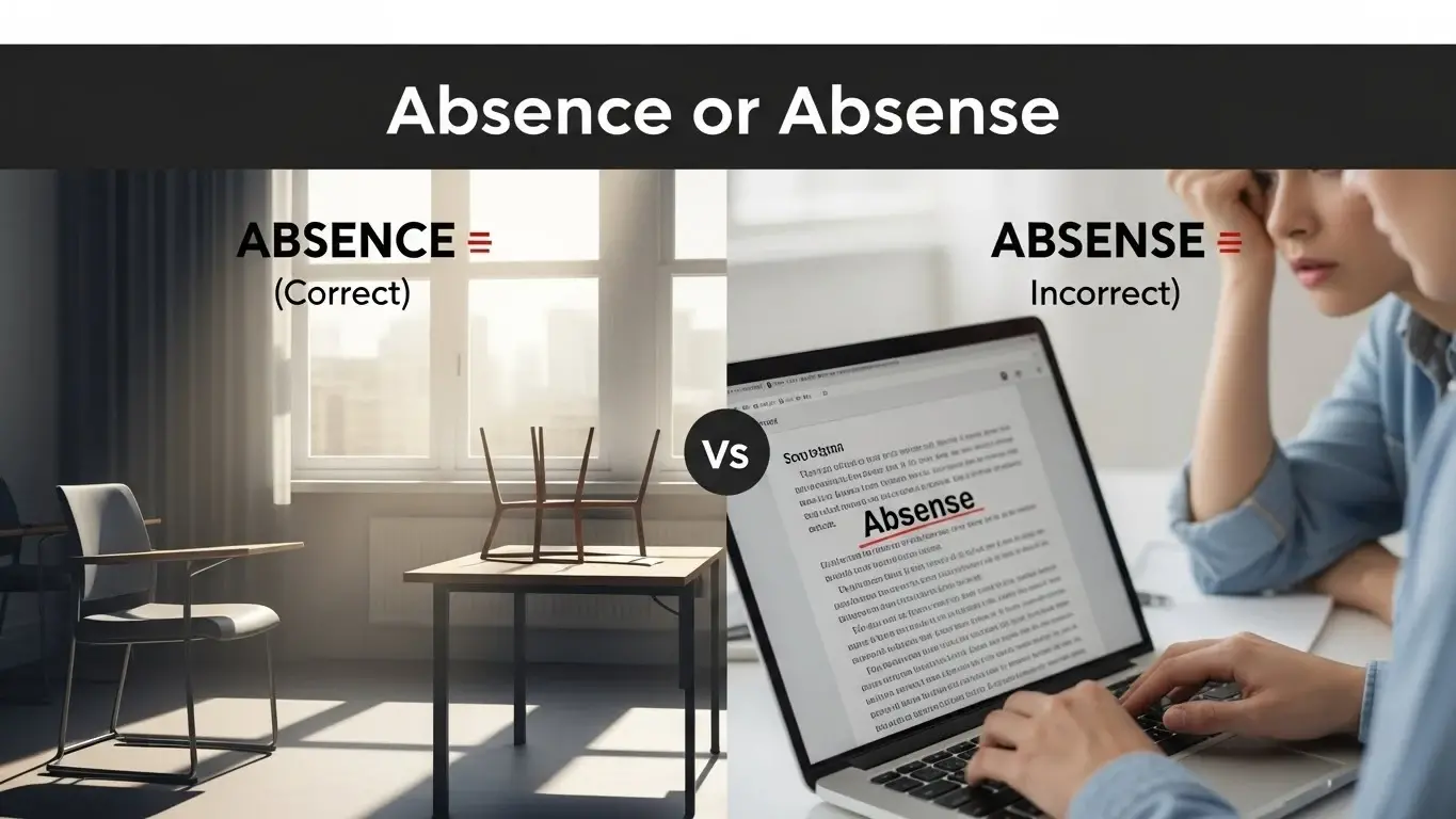 Absence or Absense