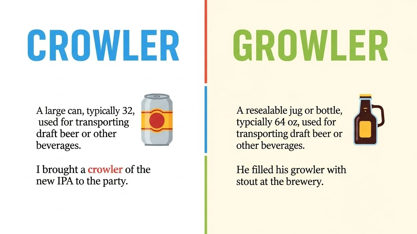 Crowler or Growler