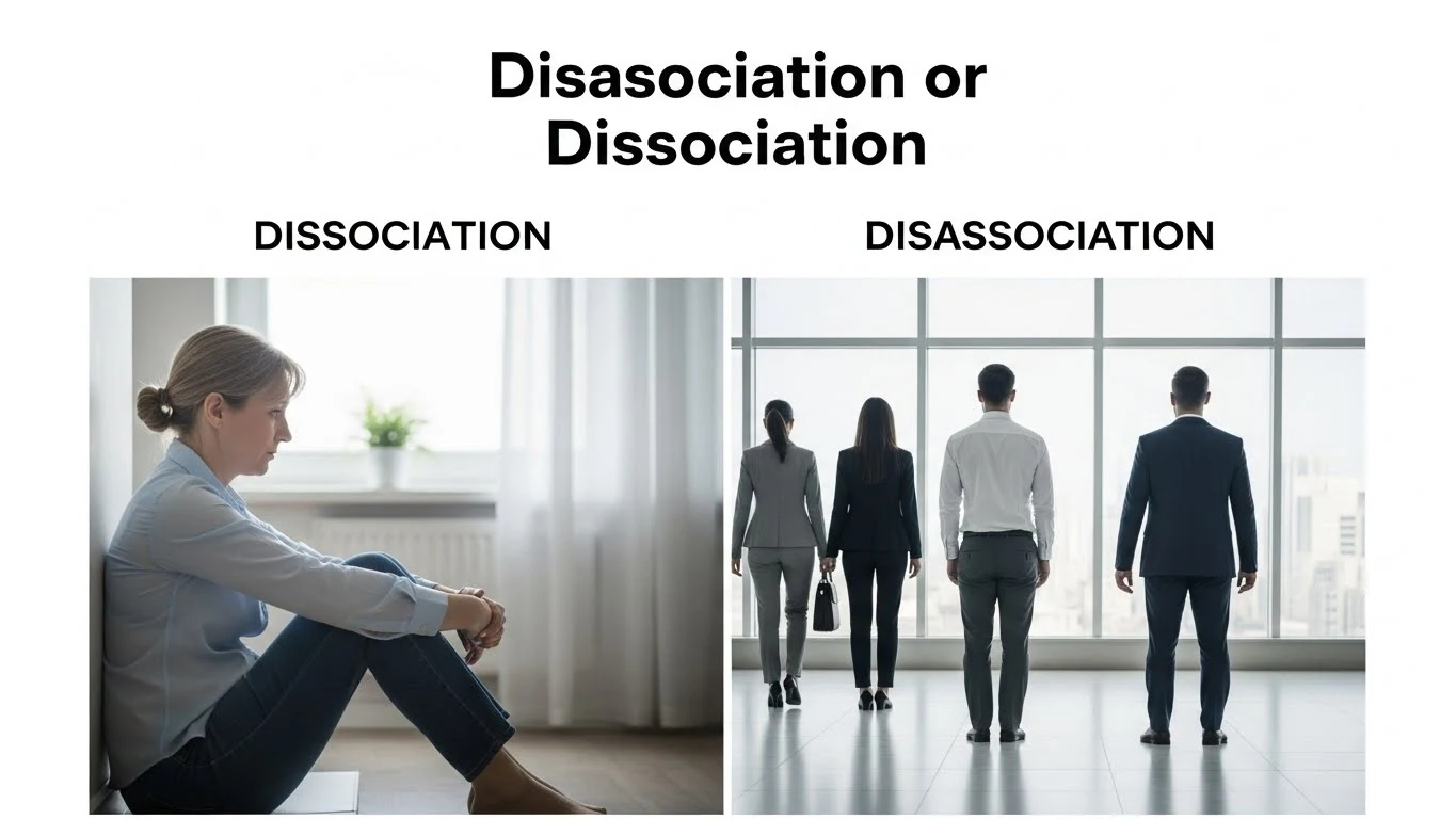 Disassociation or Dissociation