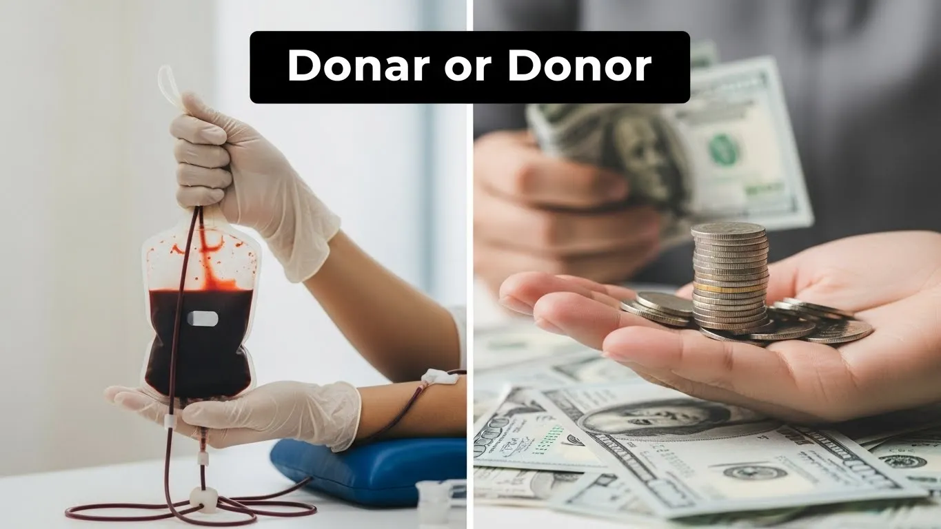 donar or donor