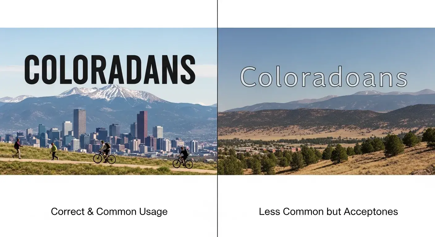 coloradans or coloradoans