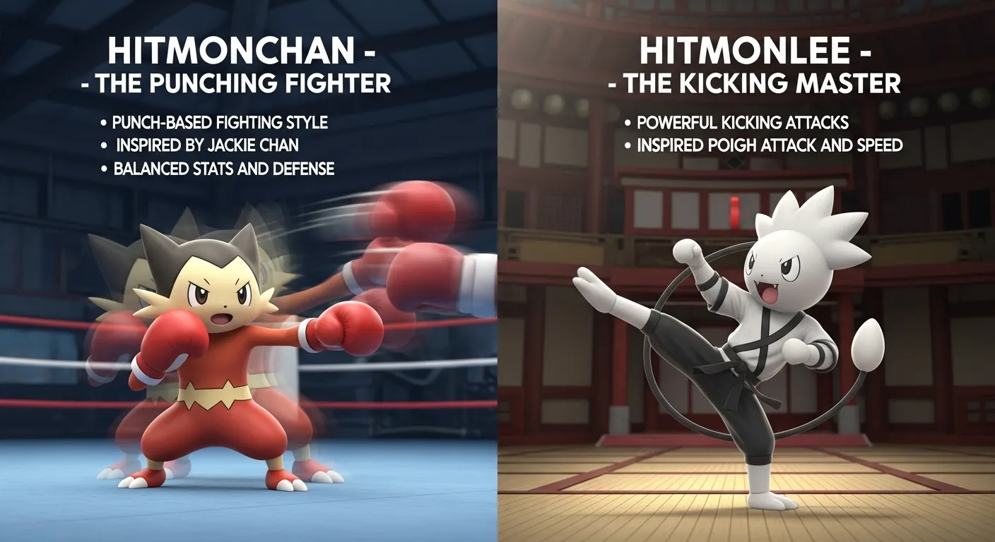 Hitmonchan or Hitmonlee