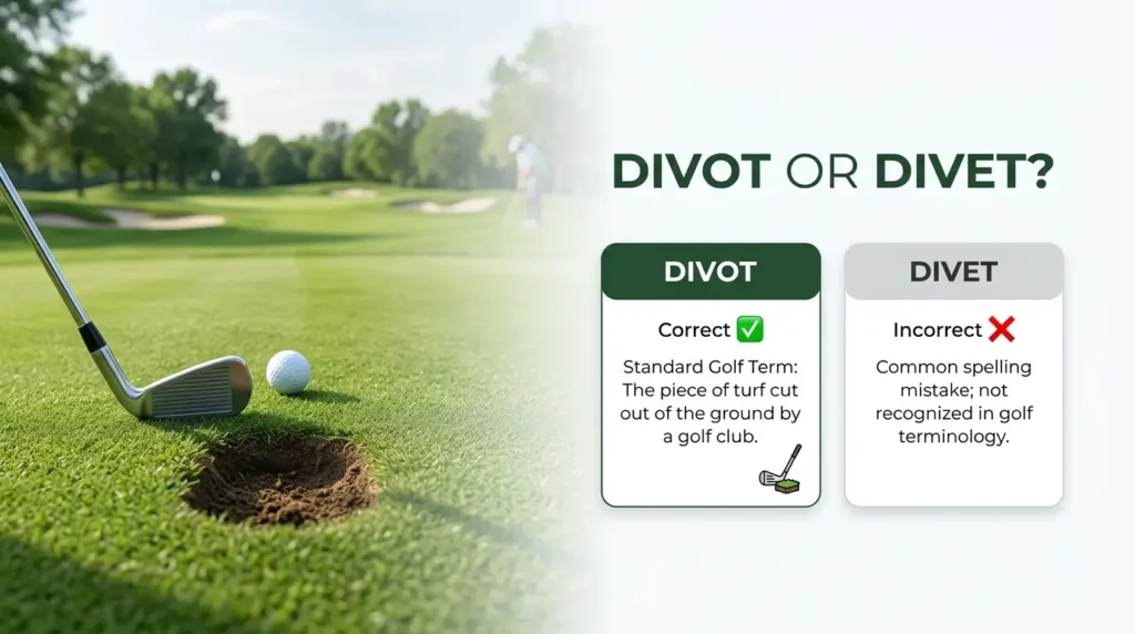 Divot or Divet Meaning