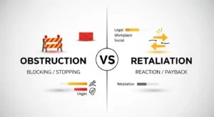 obstruction or retaliation