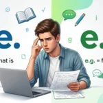 i.e or e.g