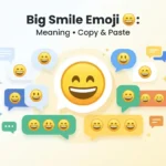 big smile emoji
