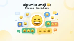 big smile emoji
